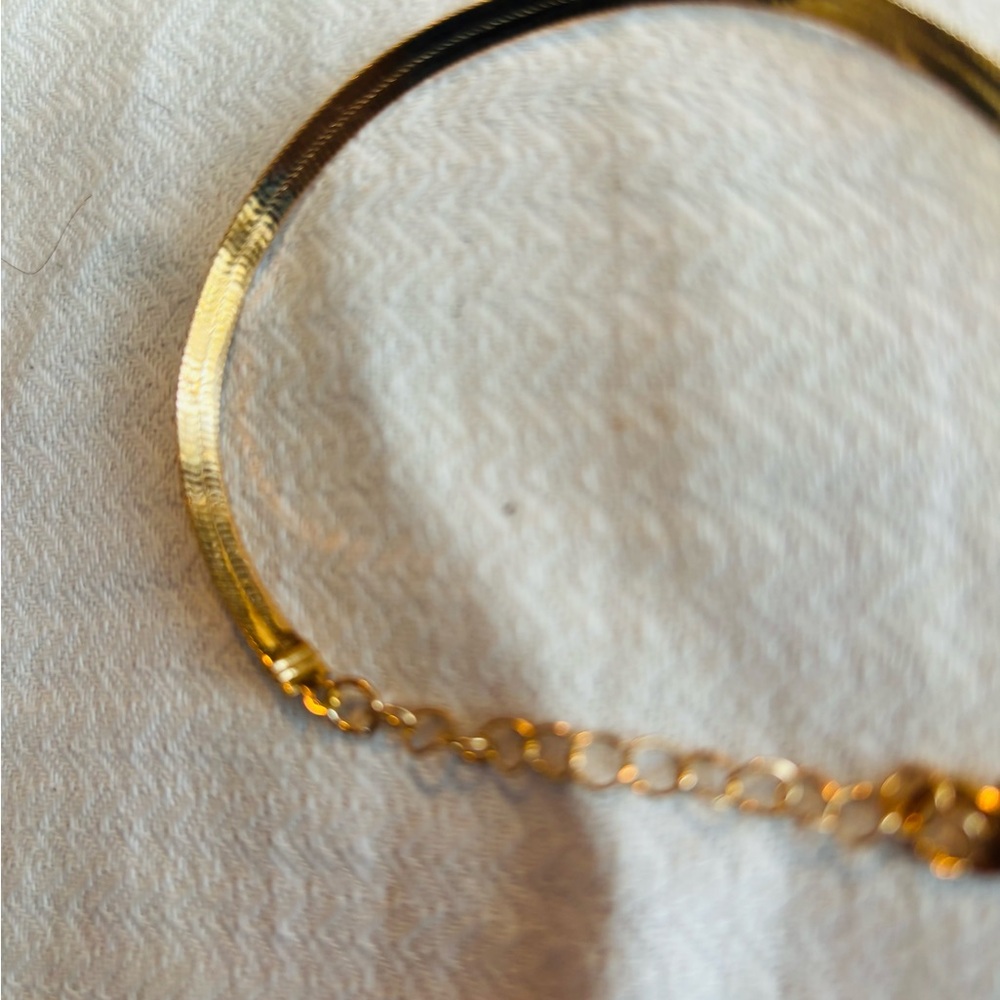 ๐๐๐18 k Italian gold filled Gold plated Chain Bracelet - Picture 4 of 5